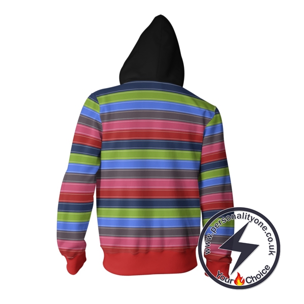 Chucky Child's Play Zip Up Hoodie Jacket